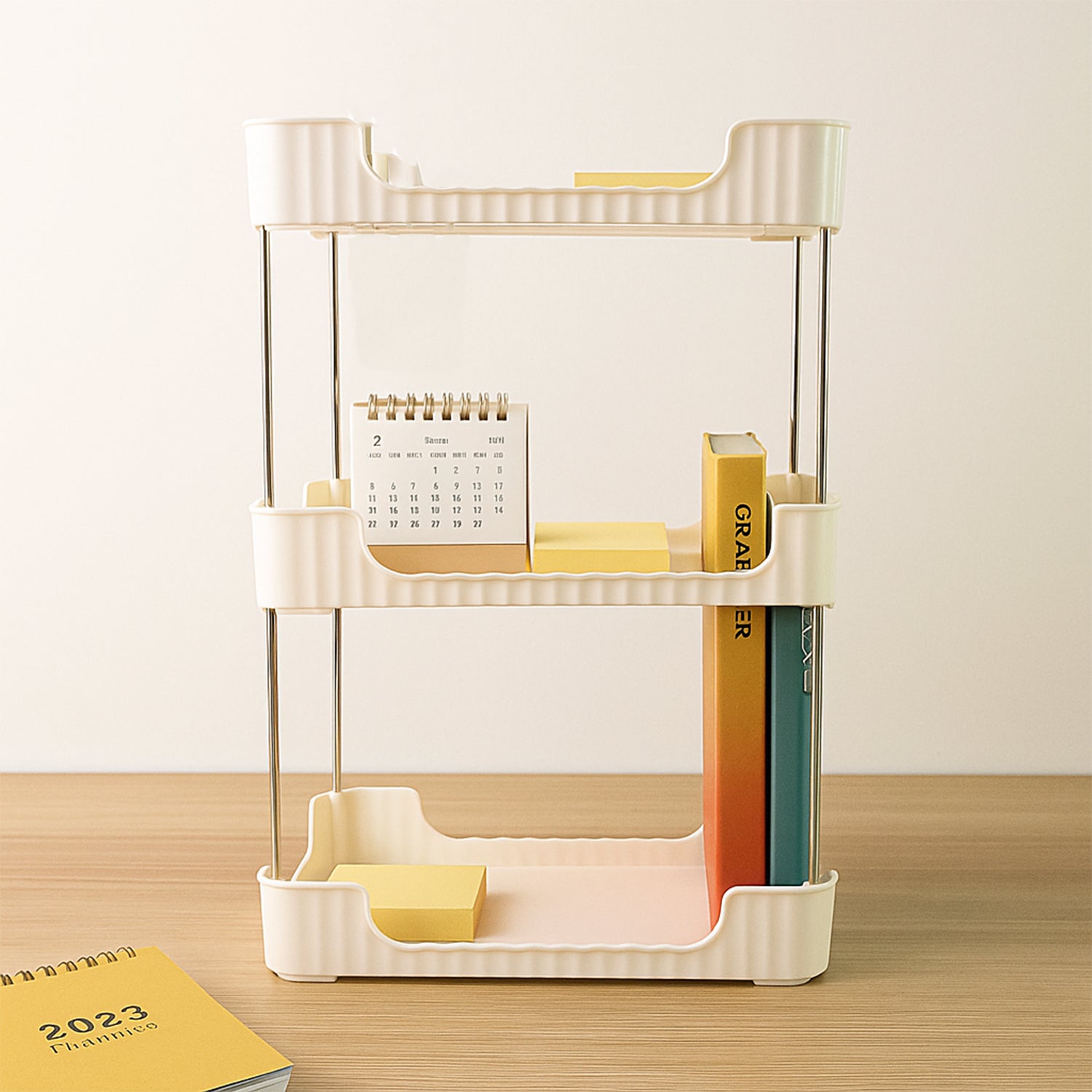 3-tier Multipurpose Storage Organizer Rack Shelf (1 Set) 3-tier Multipurpose Storage Organizer Rack Shelf (1 Set)